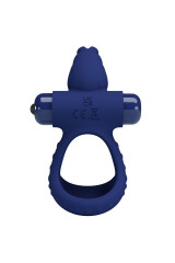 PRETTY LOVE - LUCHITO ANELLO VIBRANTE DOPPIO CONIGLIO BLU