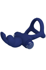 PRETTY LOVE - LUCHITO ANELLO VIBRANTE DOPPIO CONIGLIO BLU