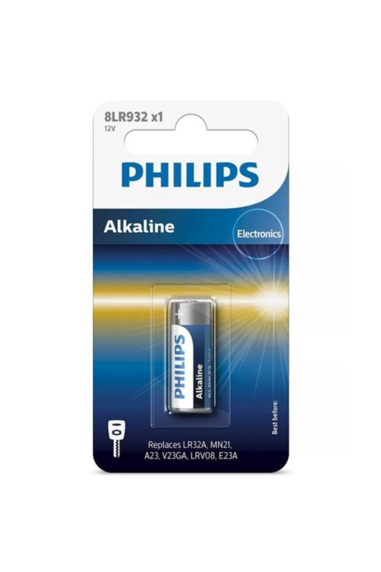PHILIPS - BATTERIA ALCALINA 12V LR23A MN21 8LR932 BLISTER*1