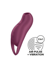 SATISFYER - POCKET PRO 1 STIMOLATORE CLITORIDE GRANATO
