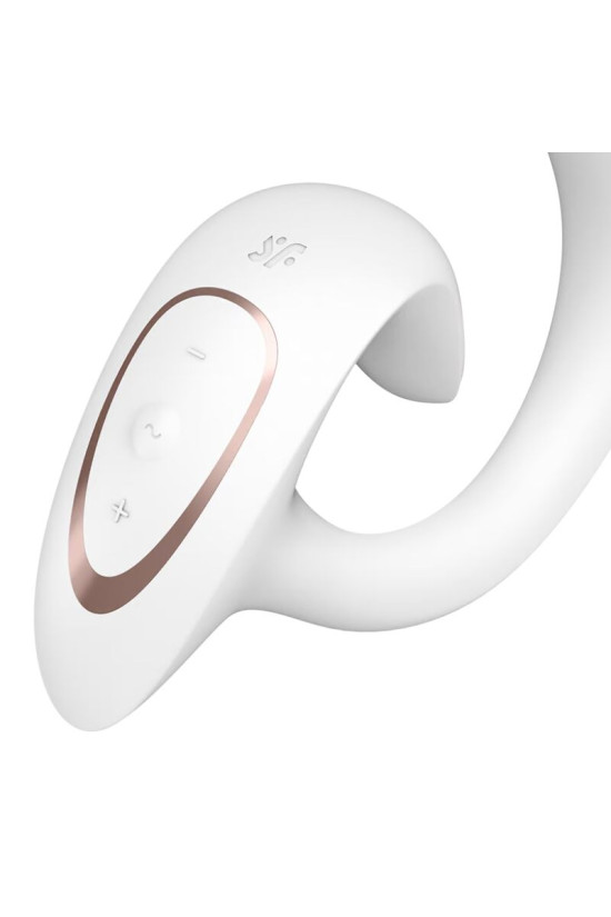 SATISFYER - G FOR GODDESS 1 VIBRATORE CONIGLIO BIANCO