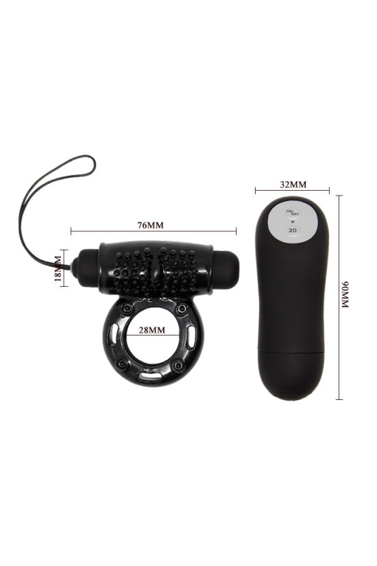 BAILE - TELECOMANDO RING NERO 20V
