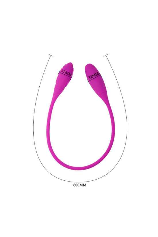 PRETTY LOVE - VIBRATORE SNAKY DELUXE 7 V