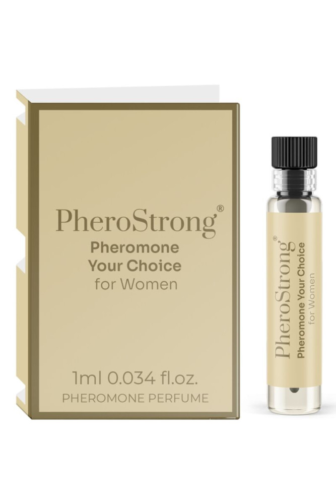 PHEROSTRONG - PROFUMO AI FEROMONI LA TUA SCELTA PER DONNA 1 ML