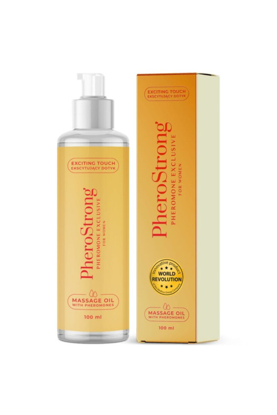 PHEROSTRONG - OLIO DA MASSAGGIO ESCLUSIVO PER DONNE 100 ML