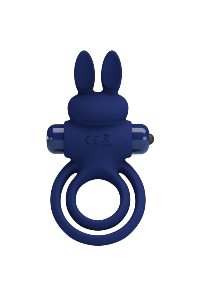 PRETTY LOVE - DAREY DOPPIO ANELLO VIBRANTE CONIGLIO BLU