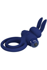 PRETTY LOVE - DAREY DOPPIO ANELLO VIBRANTE CONIGLIO BLU