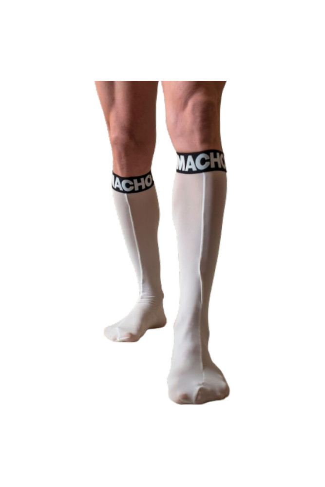 MACHO - CALZINI SOTTILI TAGLIA UNICA BIANCO