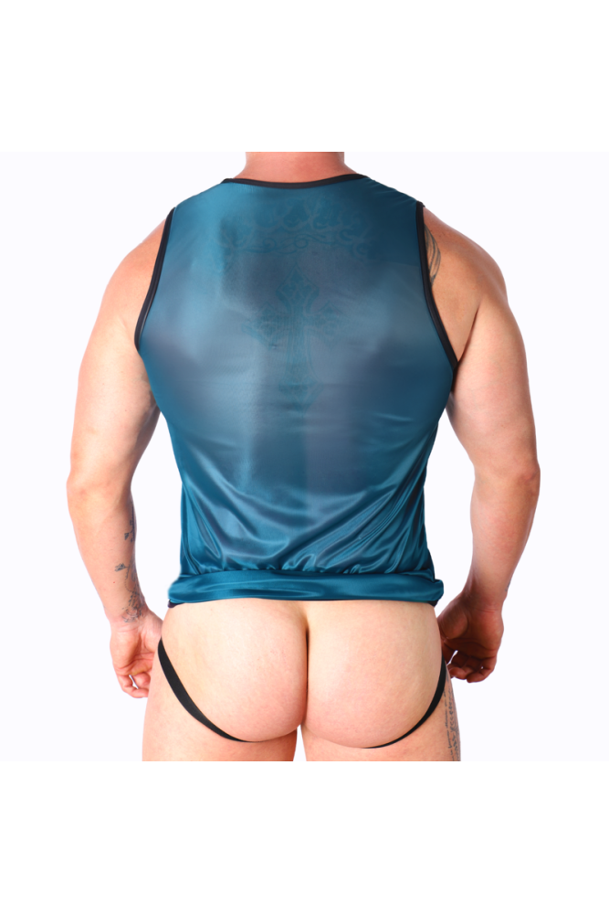 MACHO - T-SHIRT VERDE L/XL