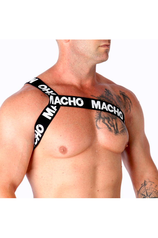 MACHO - PETTORINA ROMANA BIANCA L/XL