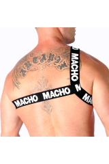 MACHO - PETTORINA ROMANA BIANCA L/XL