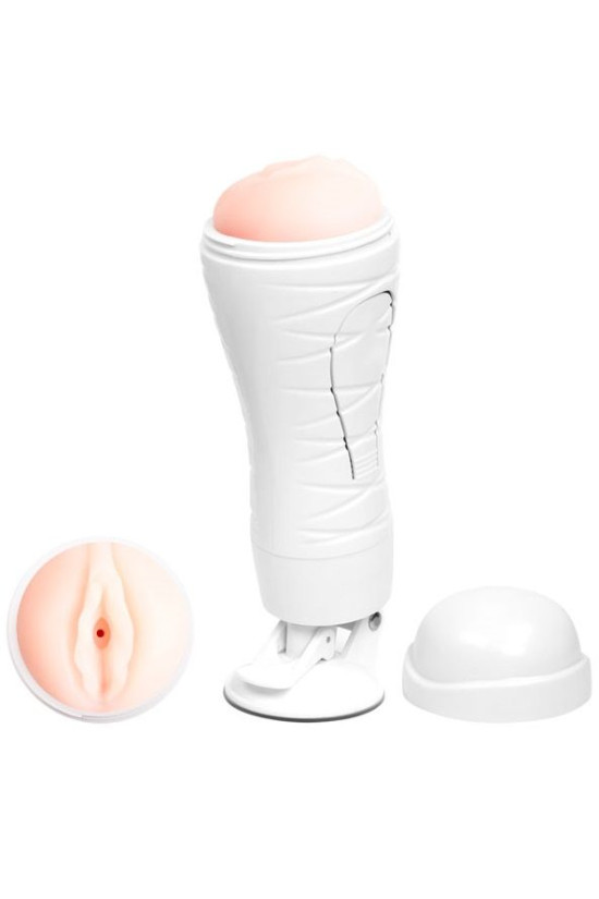 CRAZY BULL - MASTURBATORE VAGINA RICARICABILE FLORA