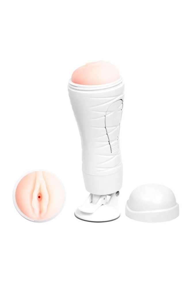 CRAZY BULL - MASTURBATORE VAGINA RICARICABILE FLORA