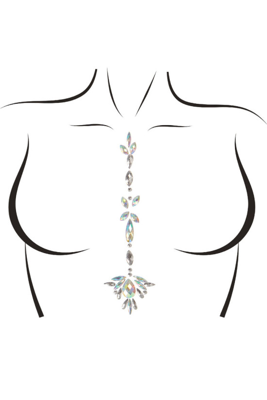 LEG AVENUE - GIOIELLO CORPO ADESIVO IN GIADA