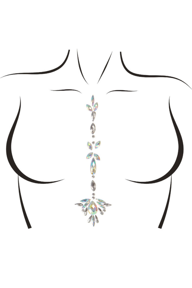 LEG AVENUE - GIOIELLO CORPO ADESIVO IN GIADA