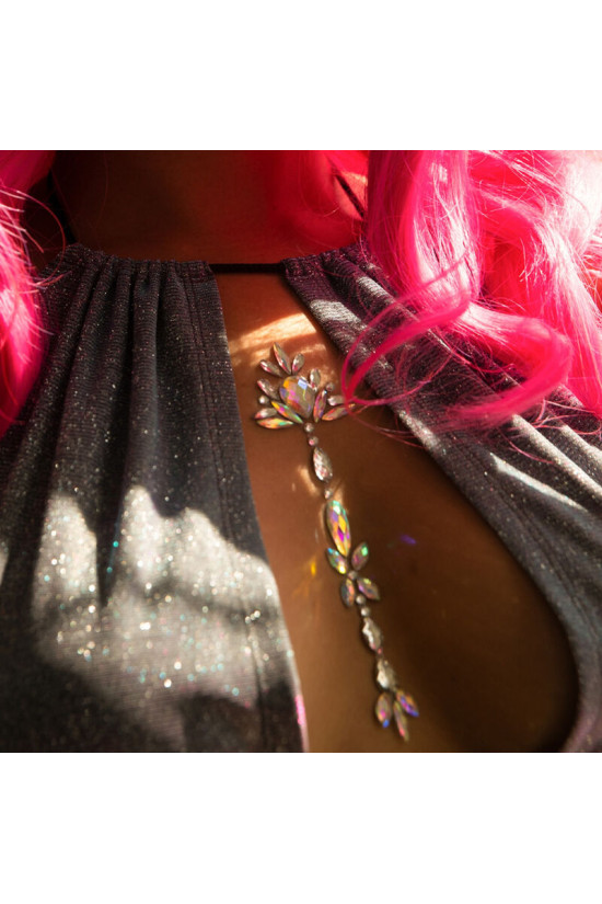 LEG AVENUE - GIOIELLO CORPO ADESIVO IN GIADA