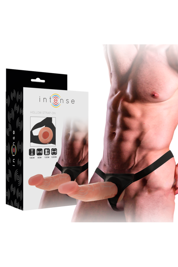 INTENSE - IMBRACATURA CAVA CON DILDO 18 X 3