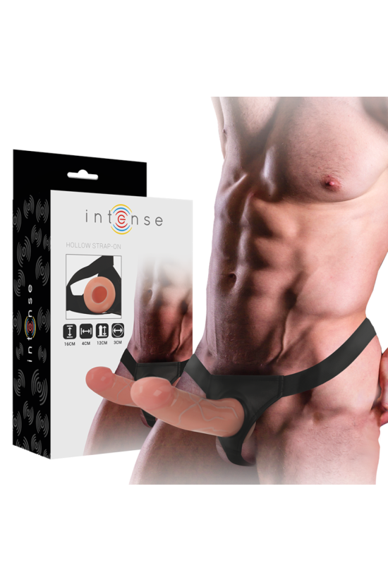 INTENSE - IMBRACATURA CAVA CON DILDO 16 X 3 CM