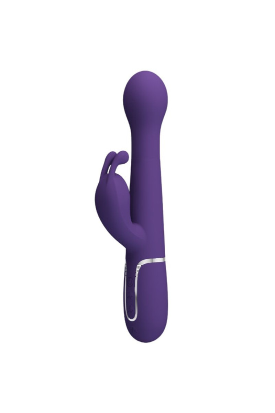 PRETTY LOVE - DEJON VIBRATORE RABBIT 3 IN 1 MULTIFUNZIONE VIOLA
