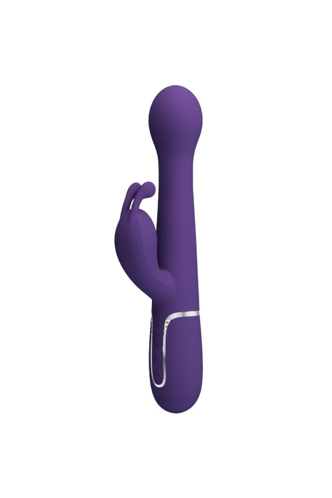 PRETTY LOVE - DEJON VIBRATORE RABBIT 3 IN 1 MULTIFUNZIONE VIOLA