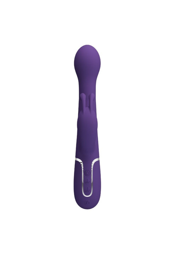 PRETTY LOVE - DEJON VIBRATORE RABBIT 3 IN 1 MULTIFUNZIONE VIOLA