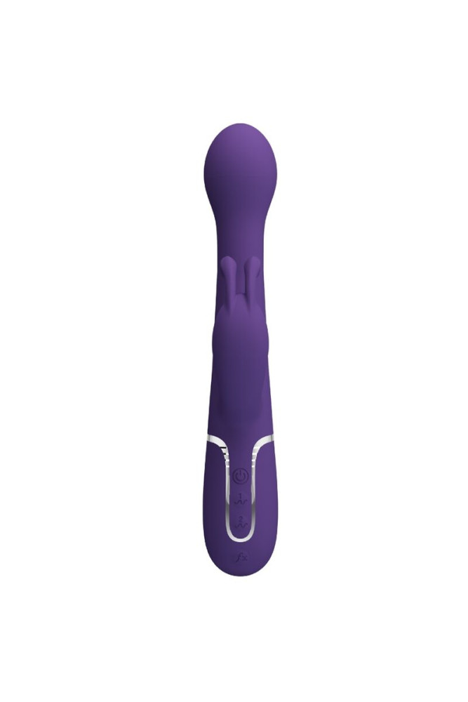 PRETTY LOVE - DEJON VIBRATORE RABBIT 3 IN 1 MULTIFUNZIONE VIOLA