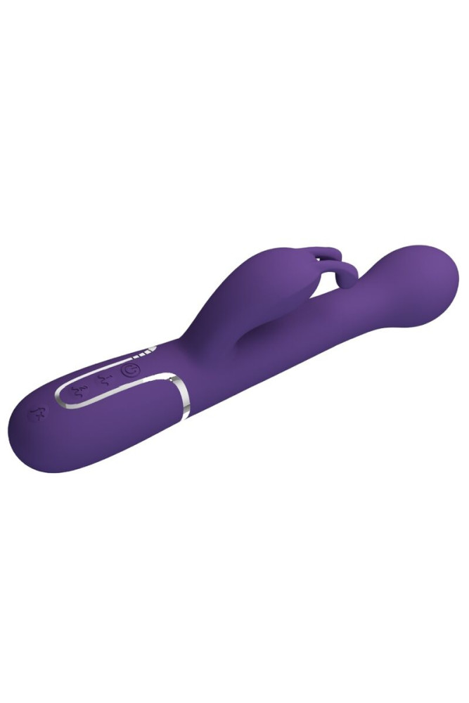PRETTY LOVE - DEJON VIBRATORE RABBIT 3 IN 1 MULTIFUNZIONE VIOLA
