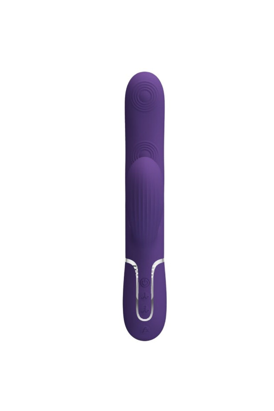 PRETTY LOVE - PERLITA VIBRATORE G-SPOT 3 IN 1 MULTIFUNZIONE VIOLA
