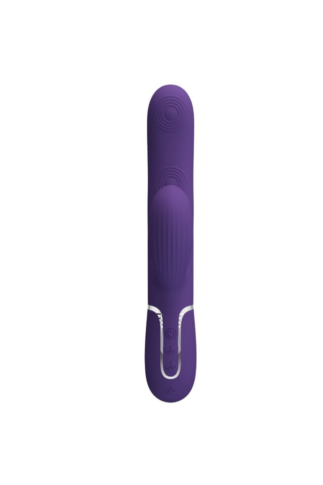 PRETTY LOVE - PERLITA VIBRATORE G-SPOT 3 IN 1 MULTIFUNZIONE VIOLA