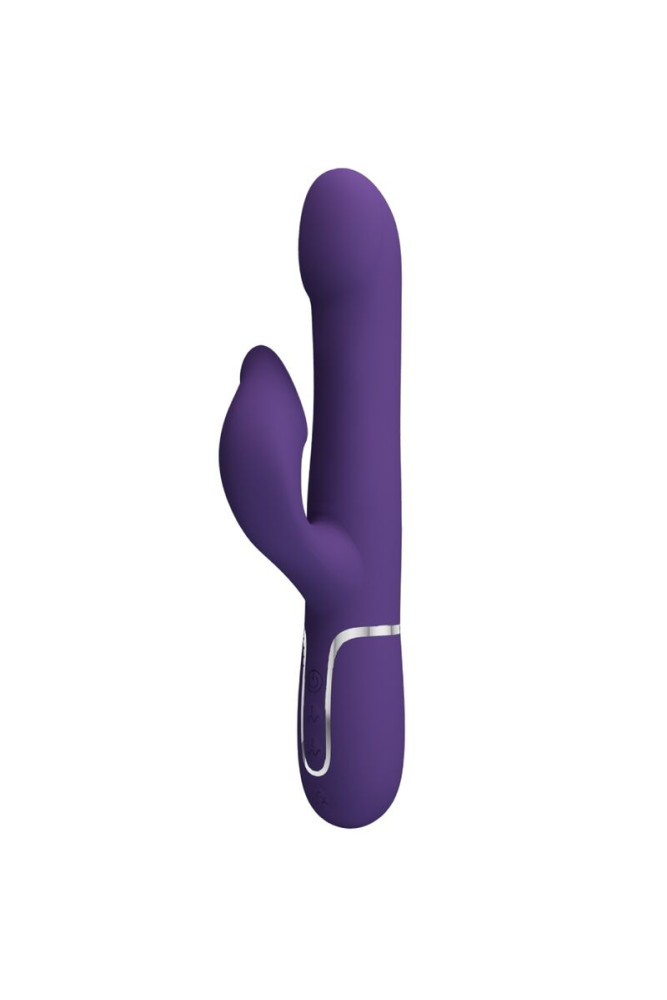 PRETTY LOVE - ZALIN PERLE VIBRATORE CONIGLIO 4 EN 1 VIOLA