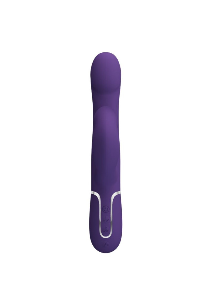 PRETTY LOVE - ZALIN PERLE VIBRATORE CONIGLIO 4 EN 1 VIOLA