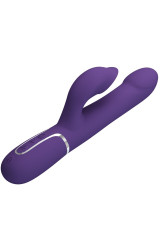 PRETTY LOVE - ZALIN PERLE VIBRATORE CONIGLIO 4 EN 1 VIOLA