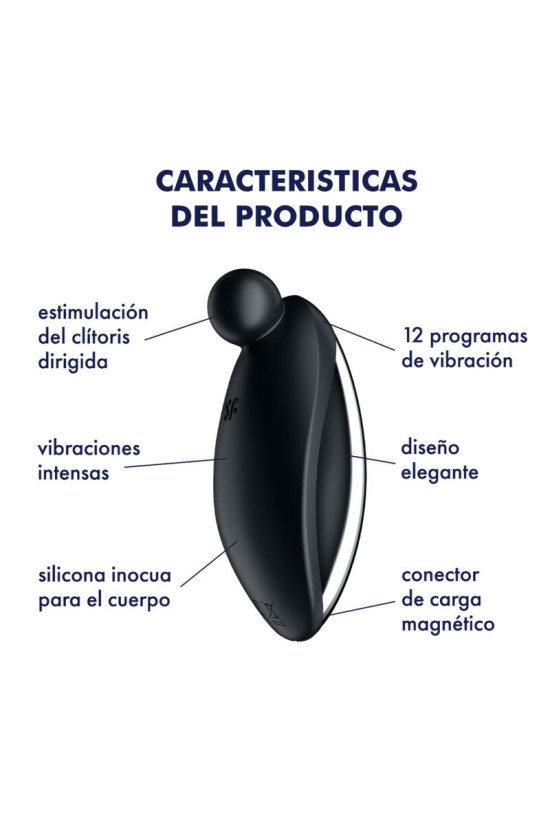 SATISFYER - SPOT ON 2 VIBRATORE LAY-ON NERO