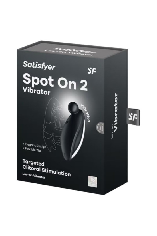 SATISFYER - SPOT ON 2 VIBRATORE LAY-ON NERO