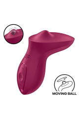 SATISFYER - VIBRATORE ECCITANTE DA APPOGGIO CLITORIDE FUCSIA