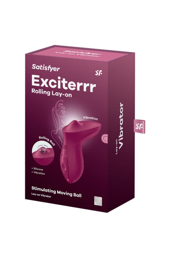 SATISFYER - VIBRATORE ECCITANTE DA APPOGGIO CLITORIDE FUCSIA