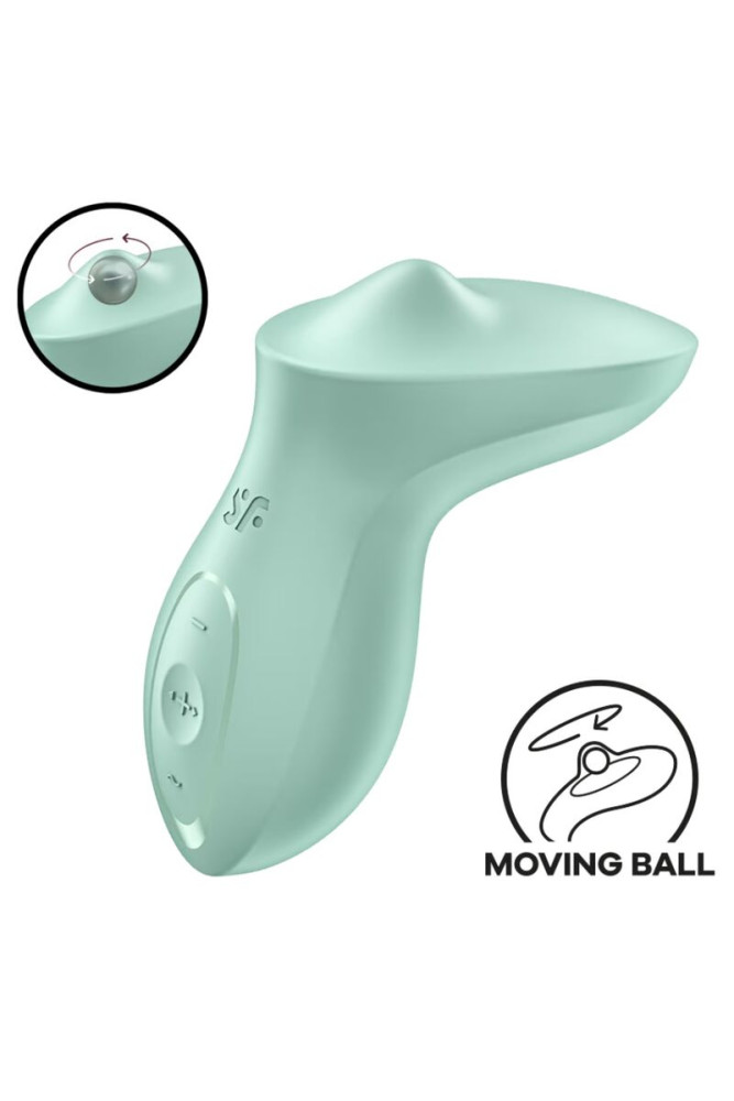 SATISFYER - VIBRATORE EXCITERRR DA APPOGGIO CLITORIDE MENTA