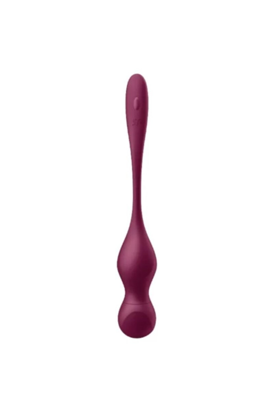 SATISFYER - LOVE BIRDS VARY SFERE VIBRANTI APP GRATUITA WINE ROSSO