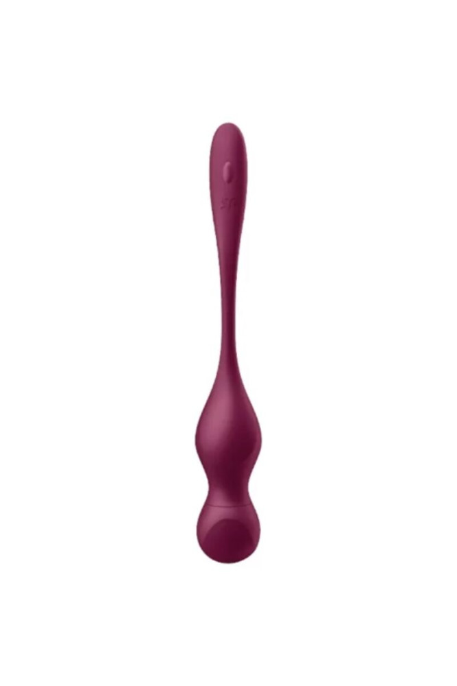 SATISFYER - LOVE BIRDS VARY SFERE VIBRANTI APP GRATUITA WINE ROSSO