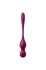 SATISFYER - LOVE BIRDS VARY SFERE VIBRANTI APP GRATUITA WINE ROSSO