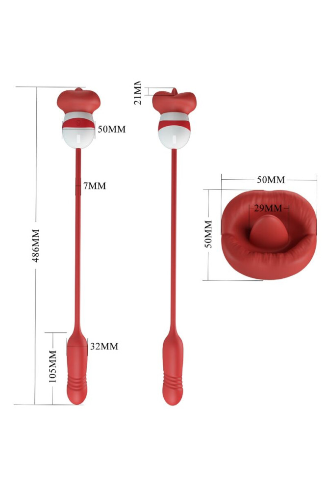 PRETTY LOVE - ASHLYNN MASTURBATORE BOCCA ROSSO