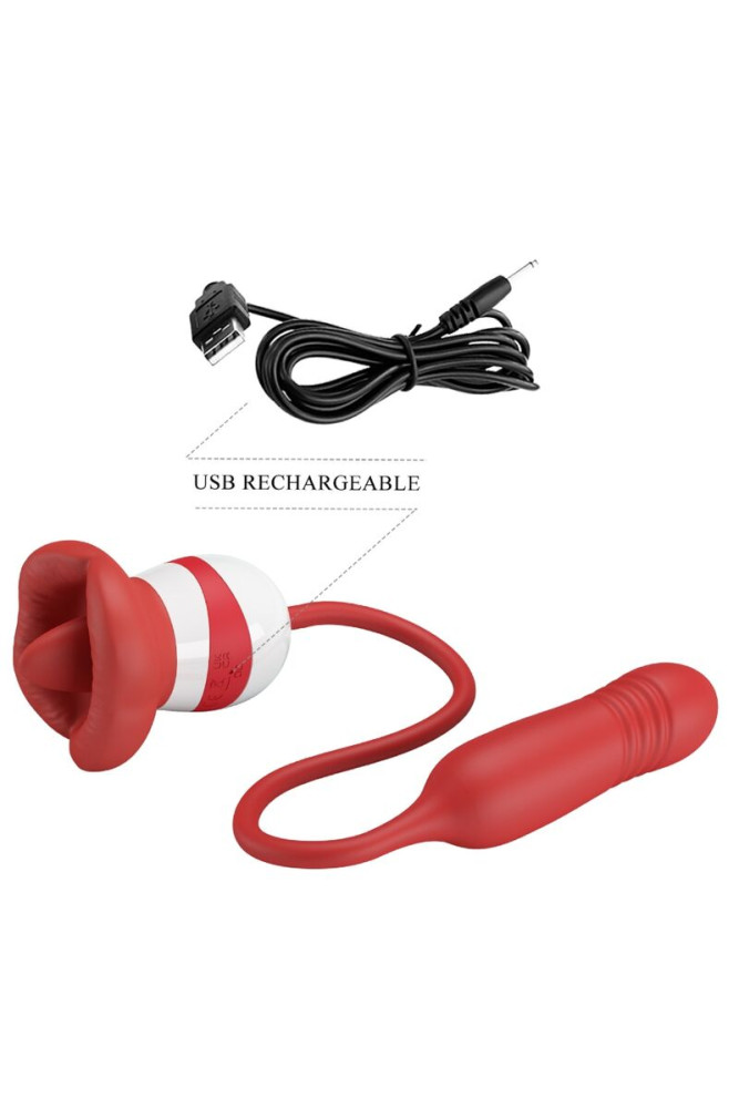 PRETTY LOVE - ASHLYNN MASTURBATORE BOCCA ROSSO