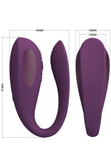 PRETTY LOVE - AARI MASSAGGIATORE CLITORIDEO VIOLA APP GRATUITA