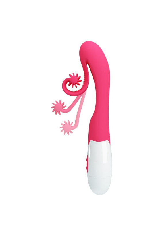 ROMANCE - VIBRATORE E STIMOLATORE 30 VELOCITÀ ROSA