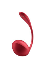 SATISFYER - SHINY PETAL STIMOLATORE CON TELECOMANDO G-POINT ROSSO APP GRATUITA