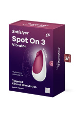 SATISFYER - SPOT ON 3 STIMOLATORE CLITORALE BERRY