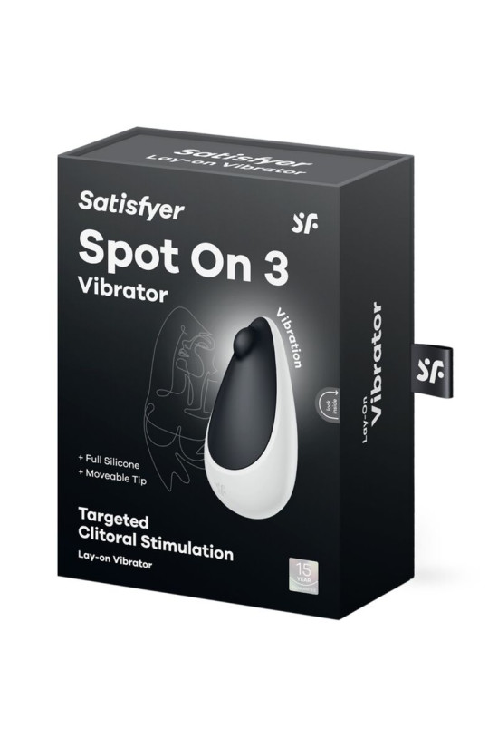 SATISFYER - SPOT ON 3 STIMOLATORE CLITORALE NERO