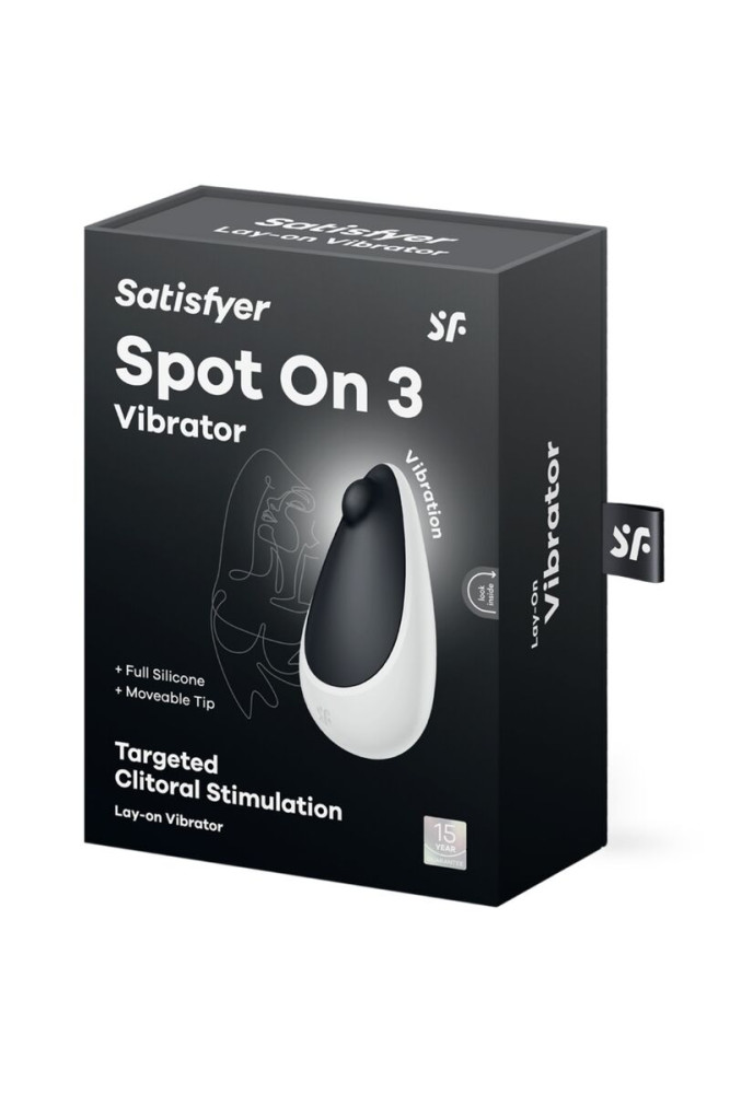 SATISFYER - SPOT ON 3 STIMOLATORE CLITORALE NERO