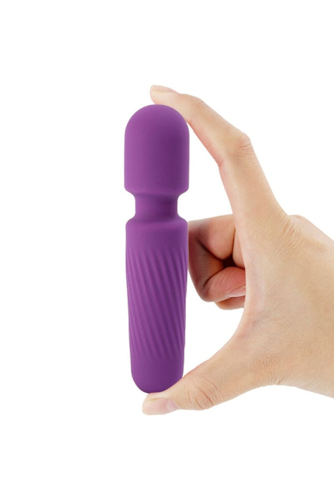 ARMONY - YOUR MAGIC MASSAGGIATORE E VIBRATORE MAGICO RICARICABILE 10 VIBRAZIONI VIOLA