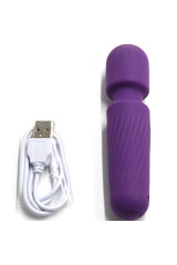 ARMONY - YOUR MAGIC MASSAGGIATORE E VIBRATORE MAGICO RICARICABILE 10 VIBRAZIONI VIOLA